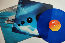 Винтажная виниловая пластинка LP Space Just Blue (Holland 1978) (Blue Vinyl)