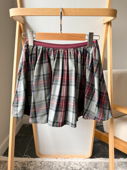 Новая хлопковая юбка в клетку Mona Clan Ghost, 128