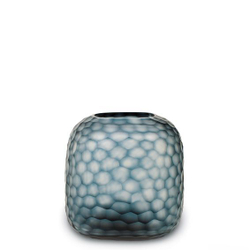 Ваза Guaxs Somba Ocean Blue/Indigo M, 20 см