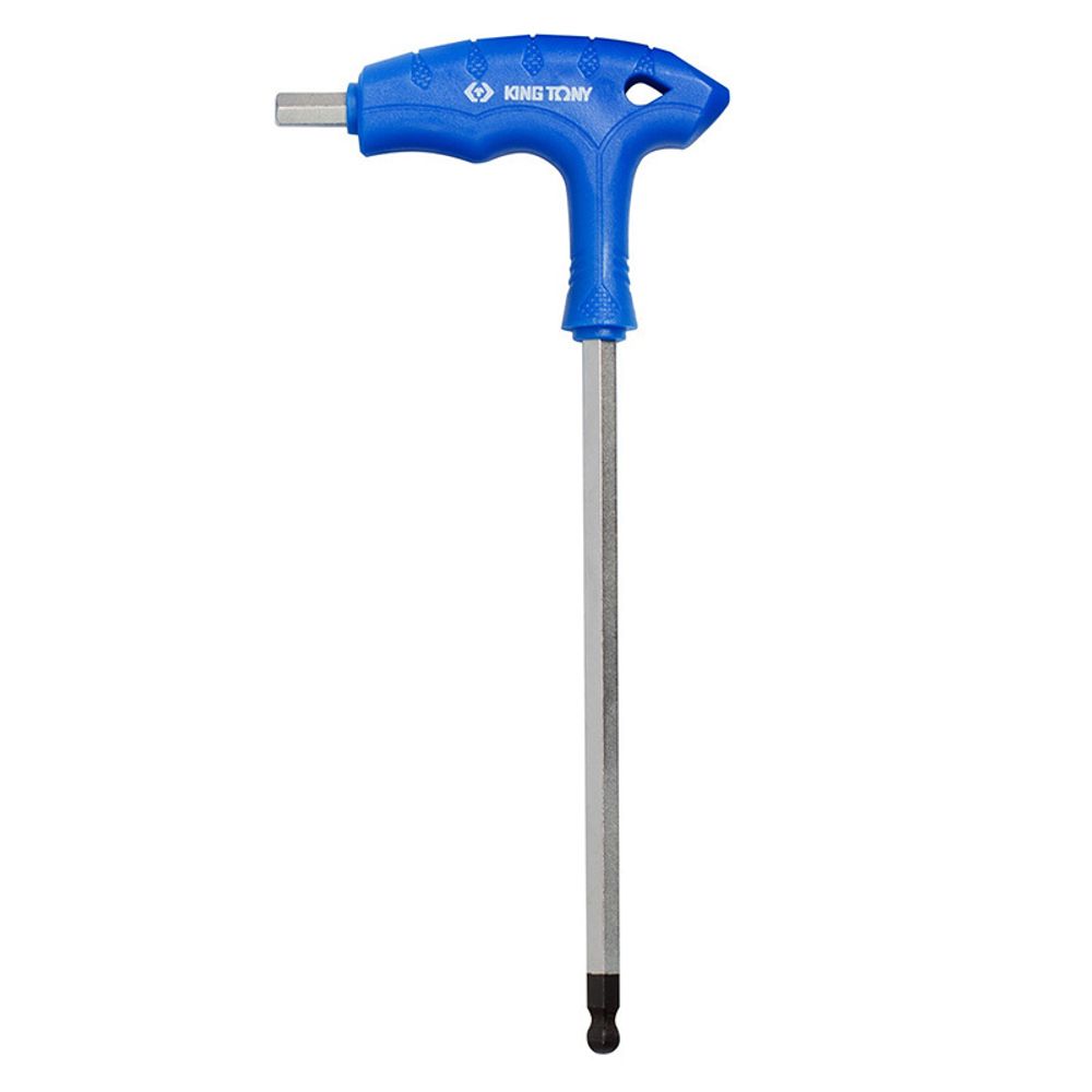 KING TONY (116007M) Шестигранник L-образный 7 мм, с шаровым окончанием