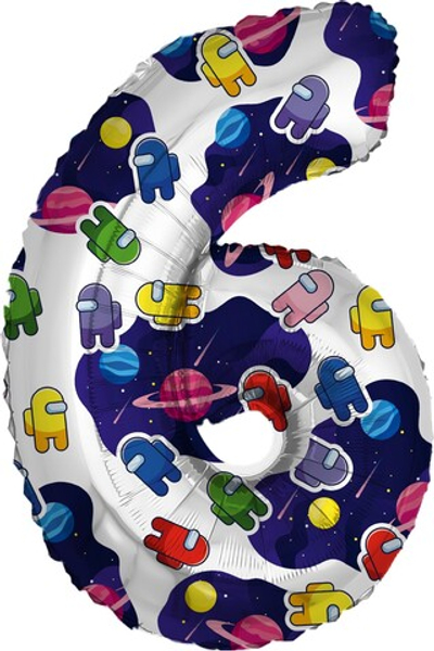 Цифра 6 "Космонавтики" (32''/81 см)