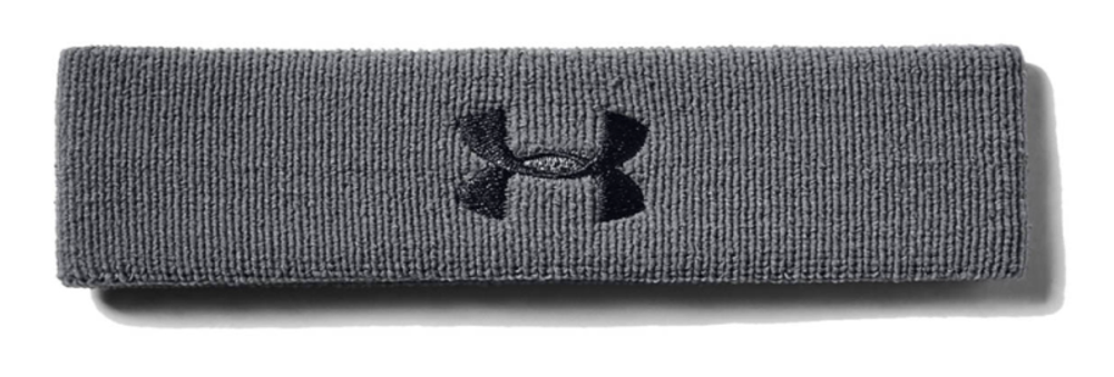 Повязка на голову теннисная Under Armour Headband - Графит/black
