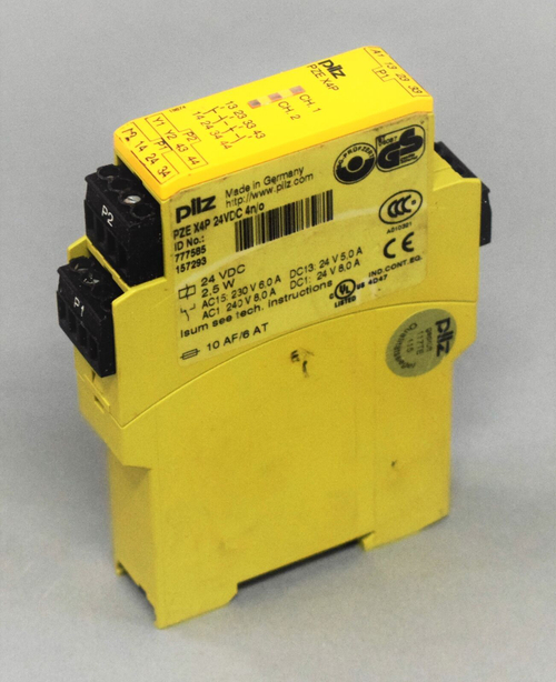 PILZ PZE X4P 24VDC 4n/o