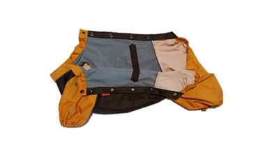 Комбинезон  - Ветровка (без подкладки) 28Т мальчик (обхват груди 59 - 66) коричневый - темно желтый