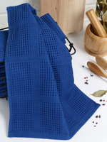 Полотенце вафельное, г/к, 260 гр/м2, 100х150, арт. CW 100-150, цвет: 706-ярко-синий,