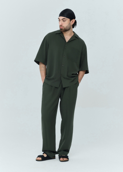 Рубашка с коротким рукавом | green
