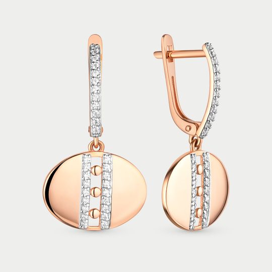 Серьги золотые