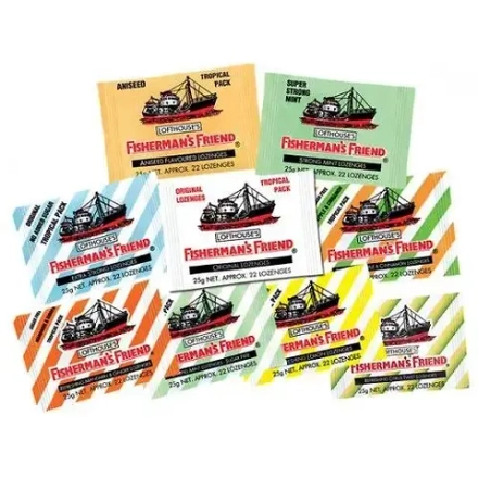 Fishermans Friend ментоловые леденцы от боли в горле 25 гр