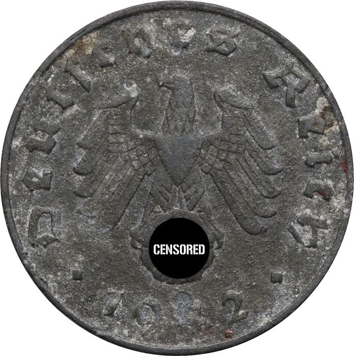 1 рейхспфенниг 1942 Германия (Третий рейх) "B"