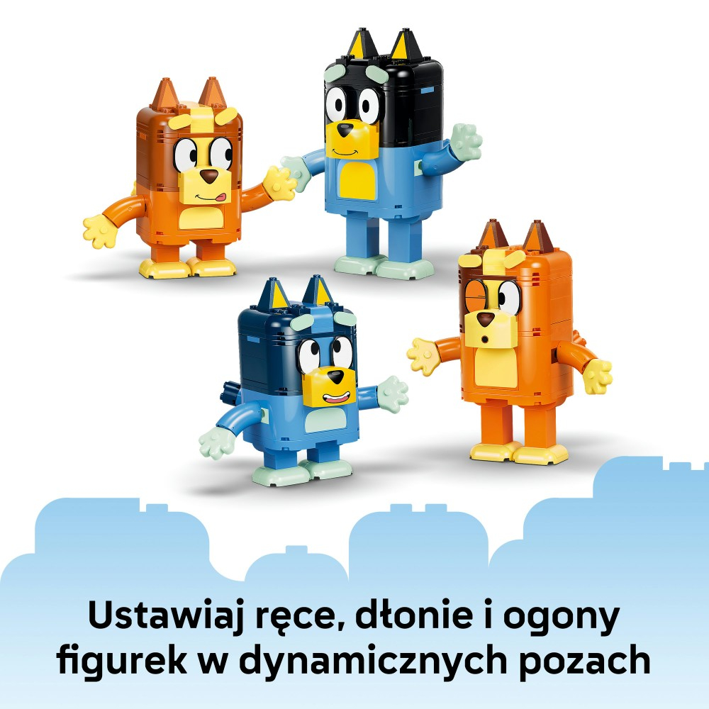 Конструктор LEGO Bluey 11217 Семья Блюи из кубиков — фото 6