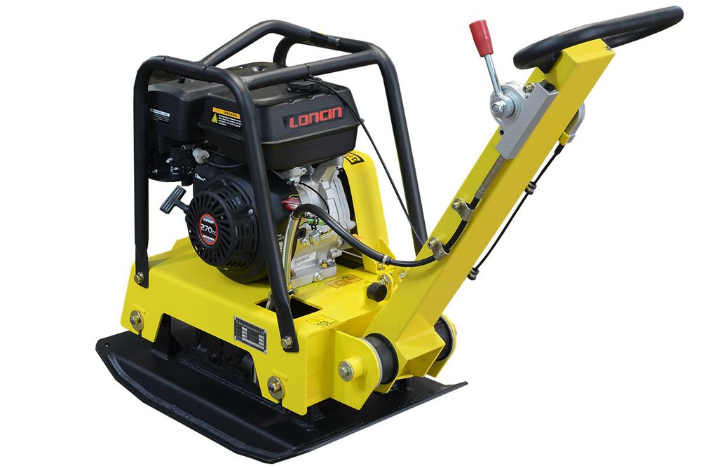 Виброплита реверсивная TSS-WP170L - [161 кг / 30,5 кН / Loncin G270]