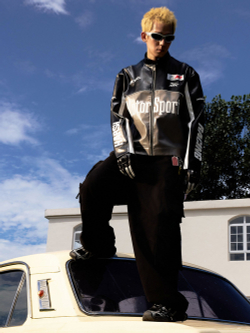 Кожаная куртка HARSHandCRUEL "Motorsport" Leather Racing Jacket