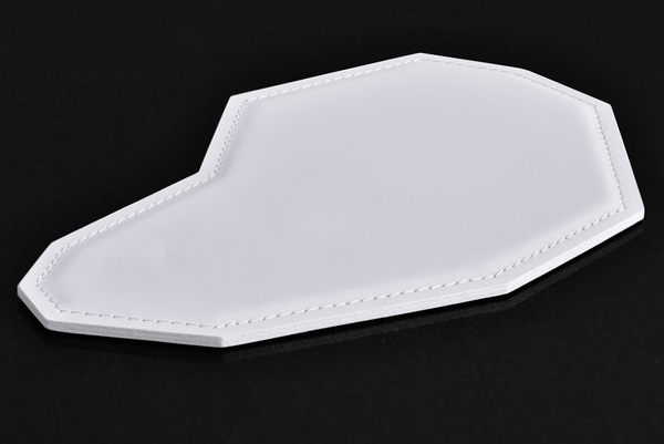 Коврик для мышки - Маус Бювар Танго из кожи цвет БЕЛЫЙ