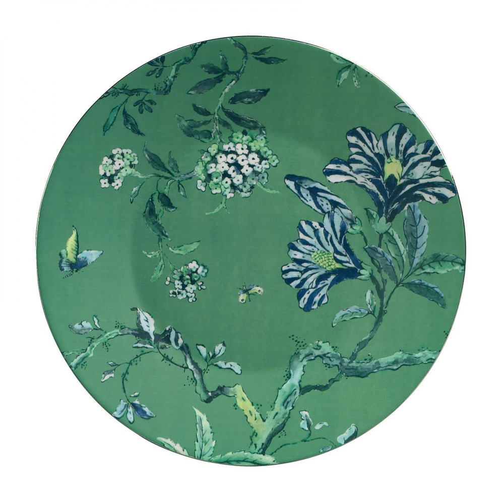 Wedgwood - Jasper Conran Chinoiserie Зеленая тарелка для завтрака 23см / артикул   50132709541  / GTIN 032677949191