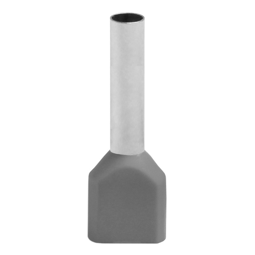 Наконечники штыревые втулочные изолированные двойн НШВИ2_0,75-10 (100шт.уп)