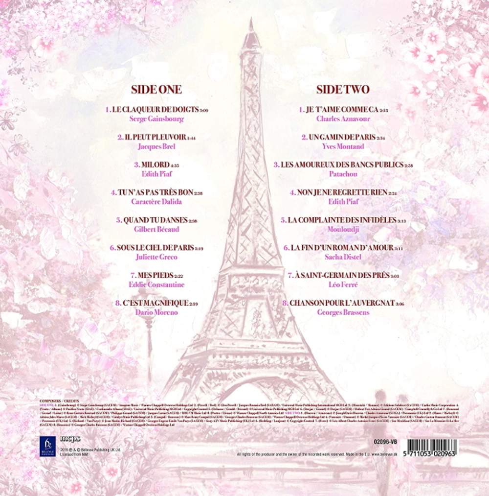 Сборник / L'amour A Paris (LP)
