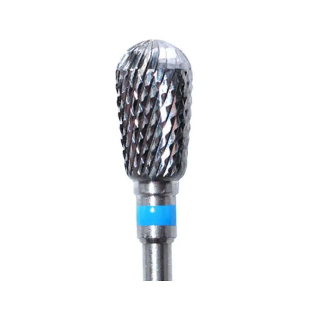 EDENTA 7010.060HP Твердосплавная фреза 10 HP 104, d 6 мм, насечка стандартная крестообразная, форма груша