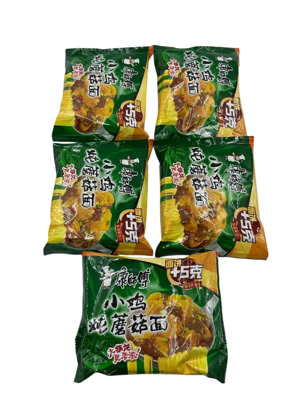 Kang Shi Fu лапша БП курица с грибами , 5шт