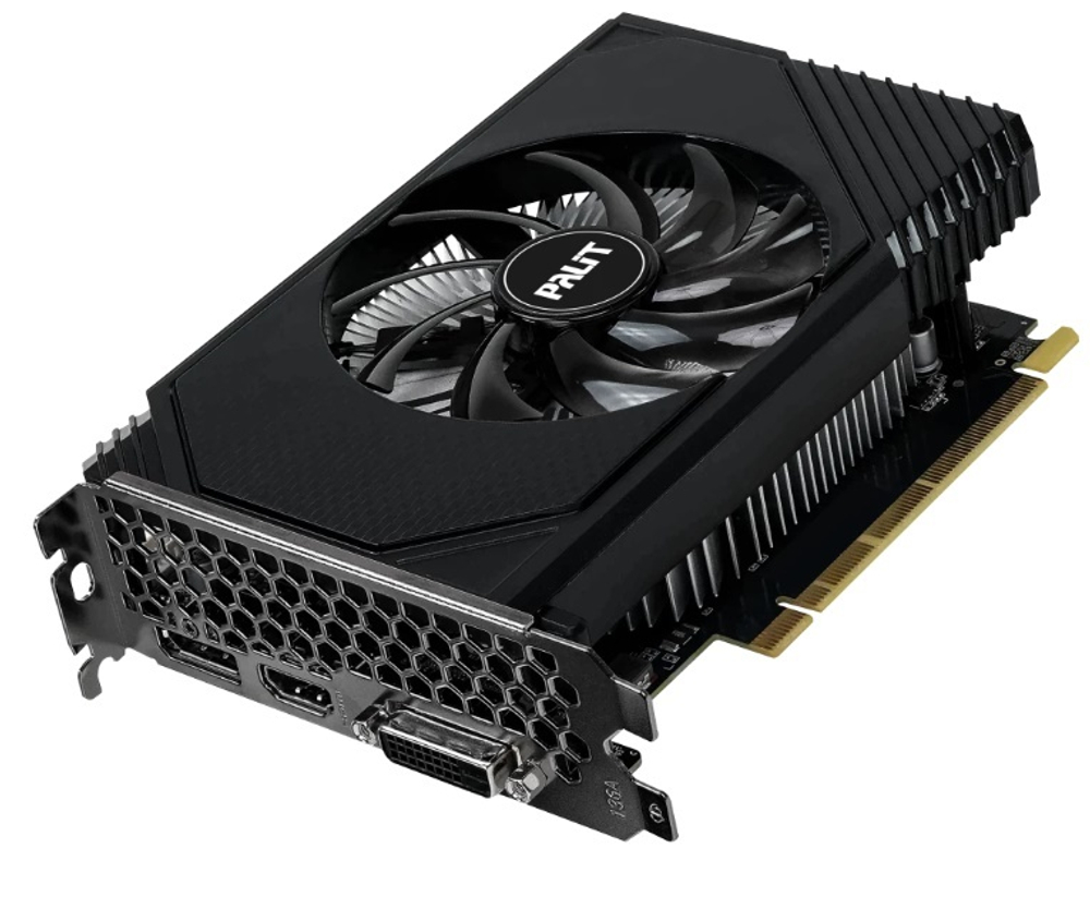 Видеокарта Palit GeForce RTX 3050 STORMX OC V1 (NE63050S18JE-1072F)