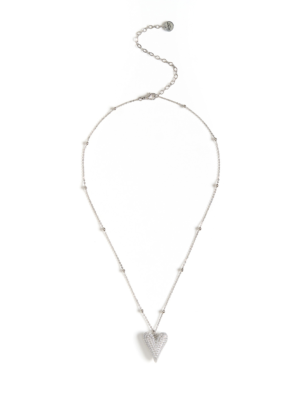 Колье "Elongate Shine" Silver