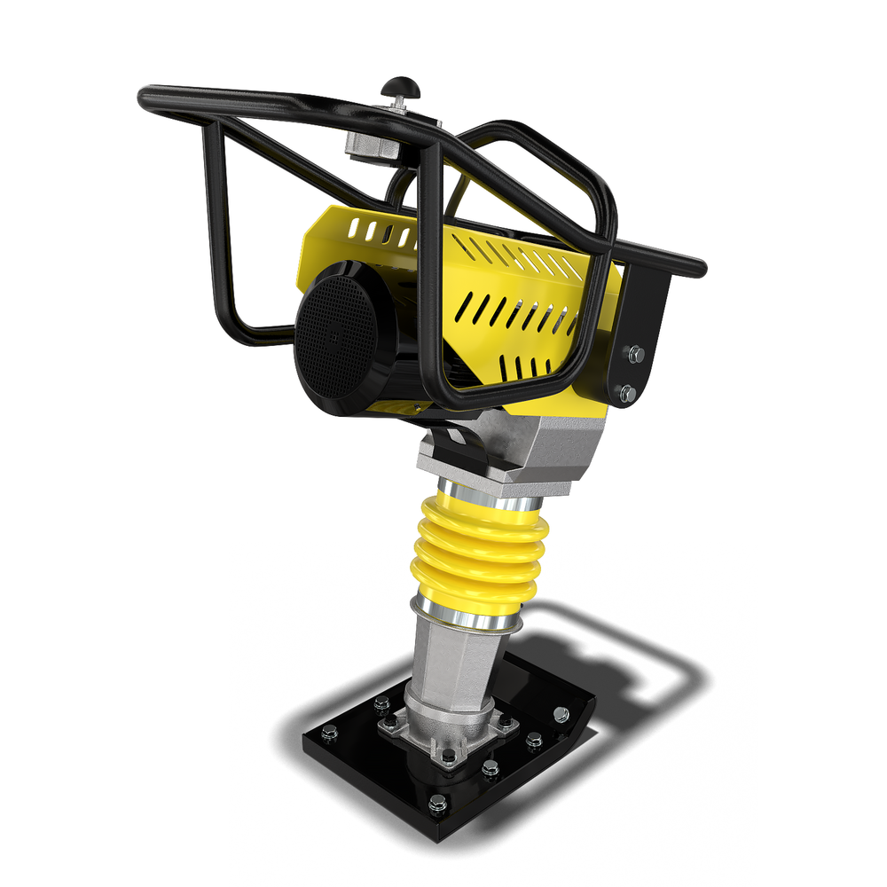 Электрическая вибротрамбовка Vektor VK VRG-90E - [83 кг / 10 кН / 380V]