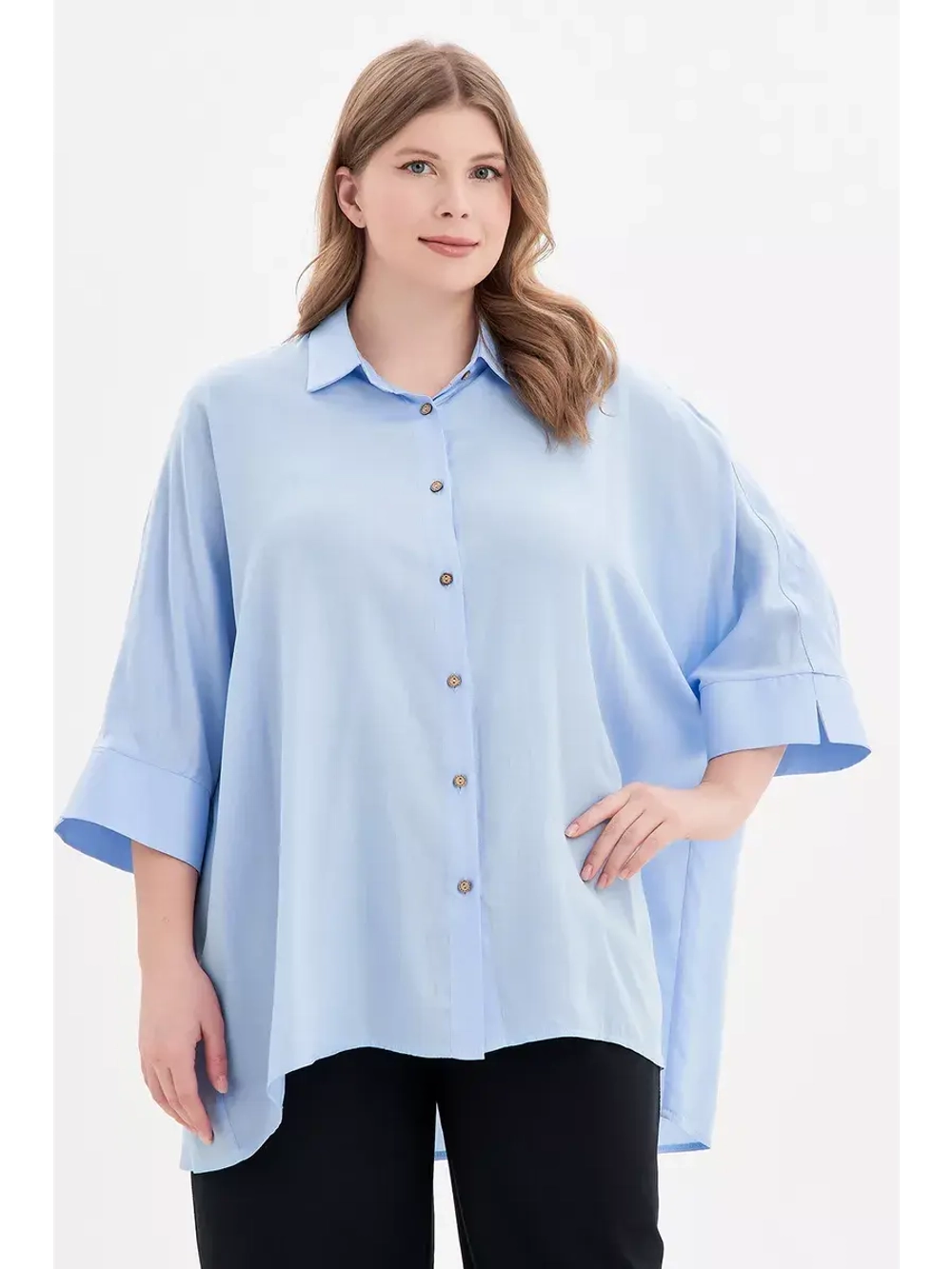 Рубашка свободная