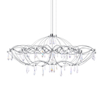 Подвесная светодиодная люстра Loft It Mira 10586/900 Silver Asfour