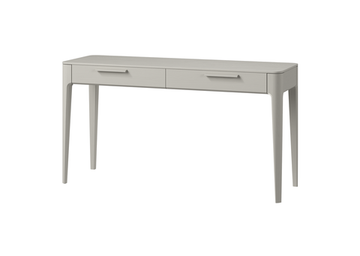 Консоль Type oak 2 ящика ширина 140 см (серо-бежевый)
