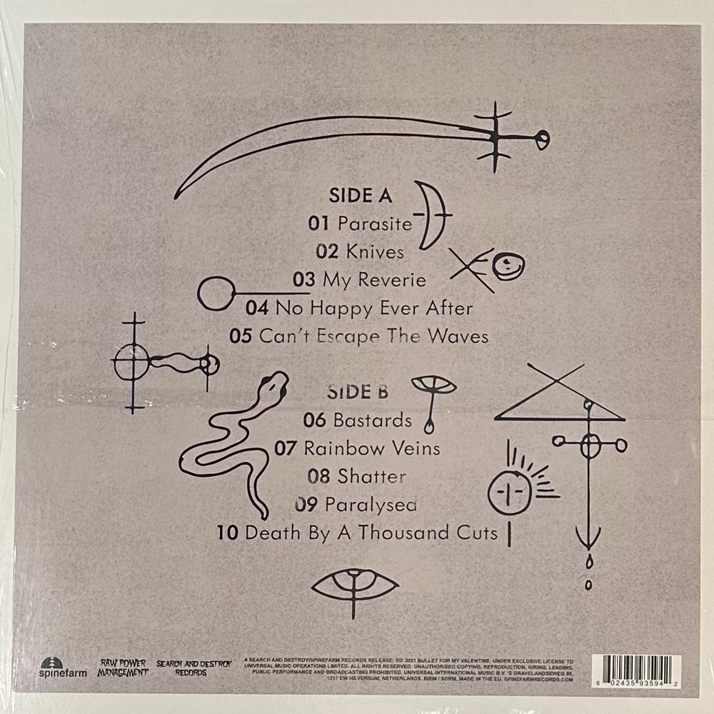 Bullet For My Valentine - Bullet For My Valentine (Европа 2021г.)