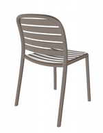 Стул пластиковый Papatya Tarabya-S, тортора