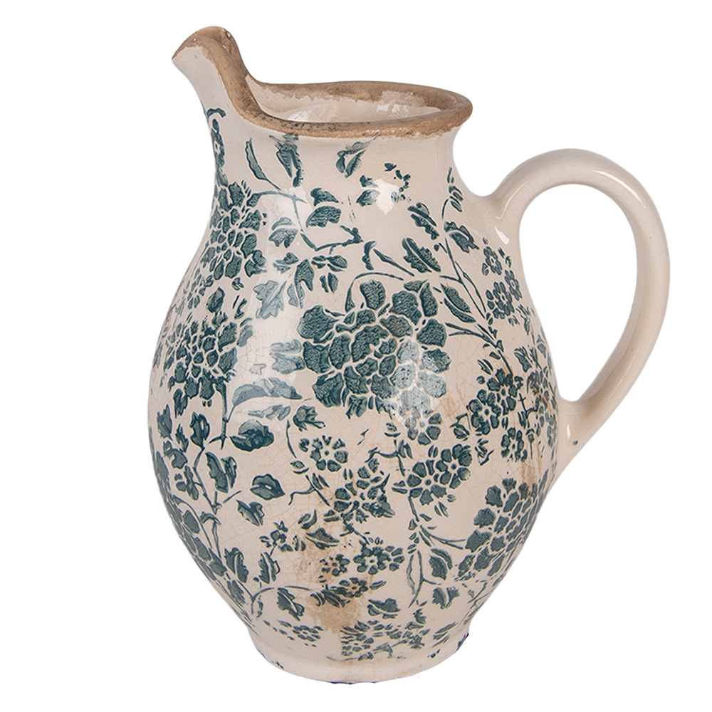 Кувшин декоративный "Пеларгония"  малый  16x12x19см