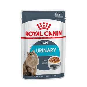 Пауч для кошек, Royal Canin Urinary Care, профилактика мочекаменной болезни, (в соусе)