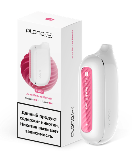 ОЭС (М) Plonq Max 6000 Асаи Персик Питайя
