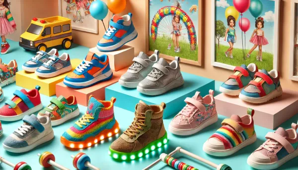 Модные тренды в детской обуви 2024