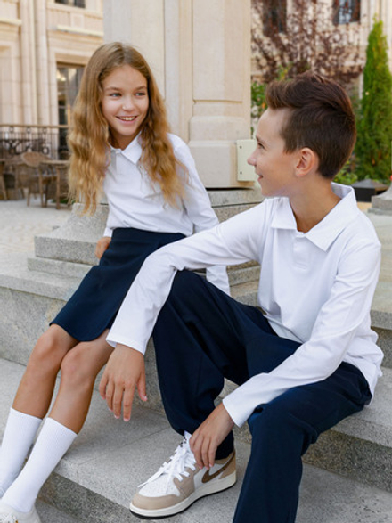 Поло Mjölk Белый