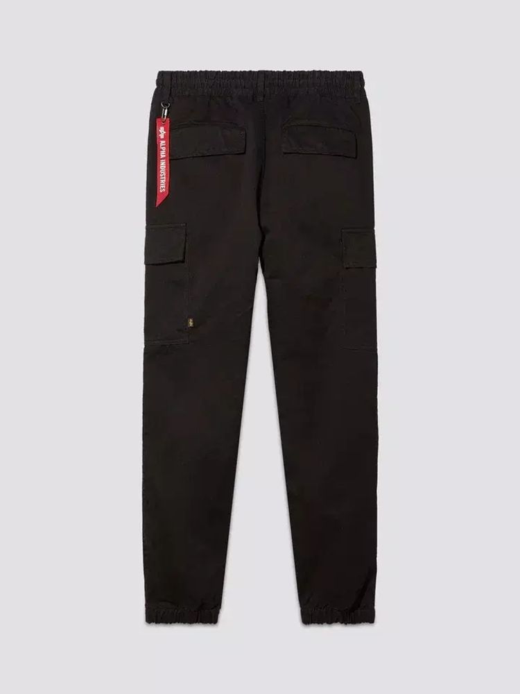 Брюки Alpha Industries Cotton Jogger black (черные)