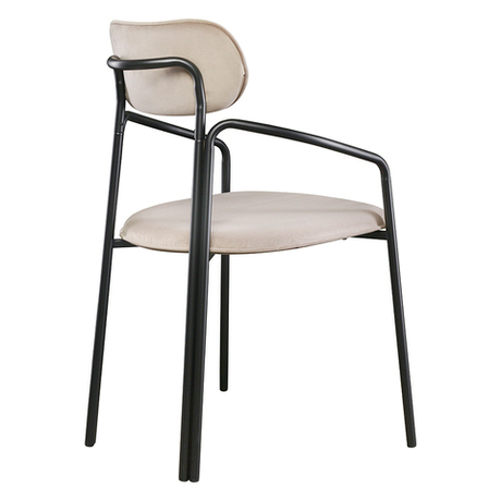 Стул Latitude Ror Round черный/бежевый