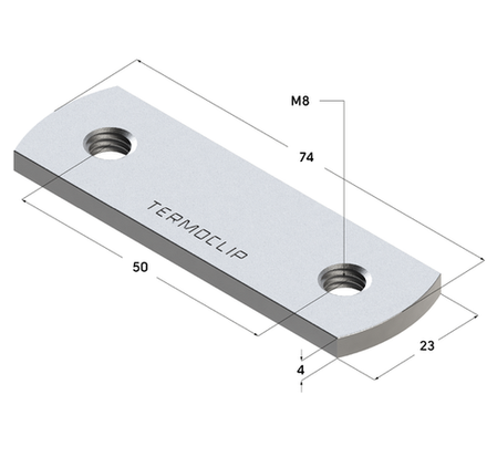 Гайка профиля двойная TND 28 4F2  M8