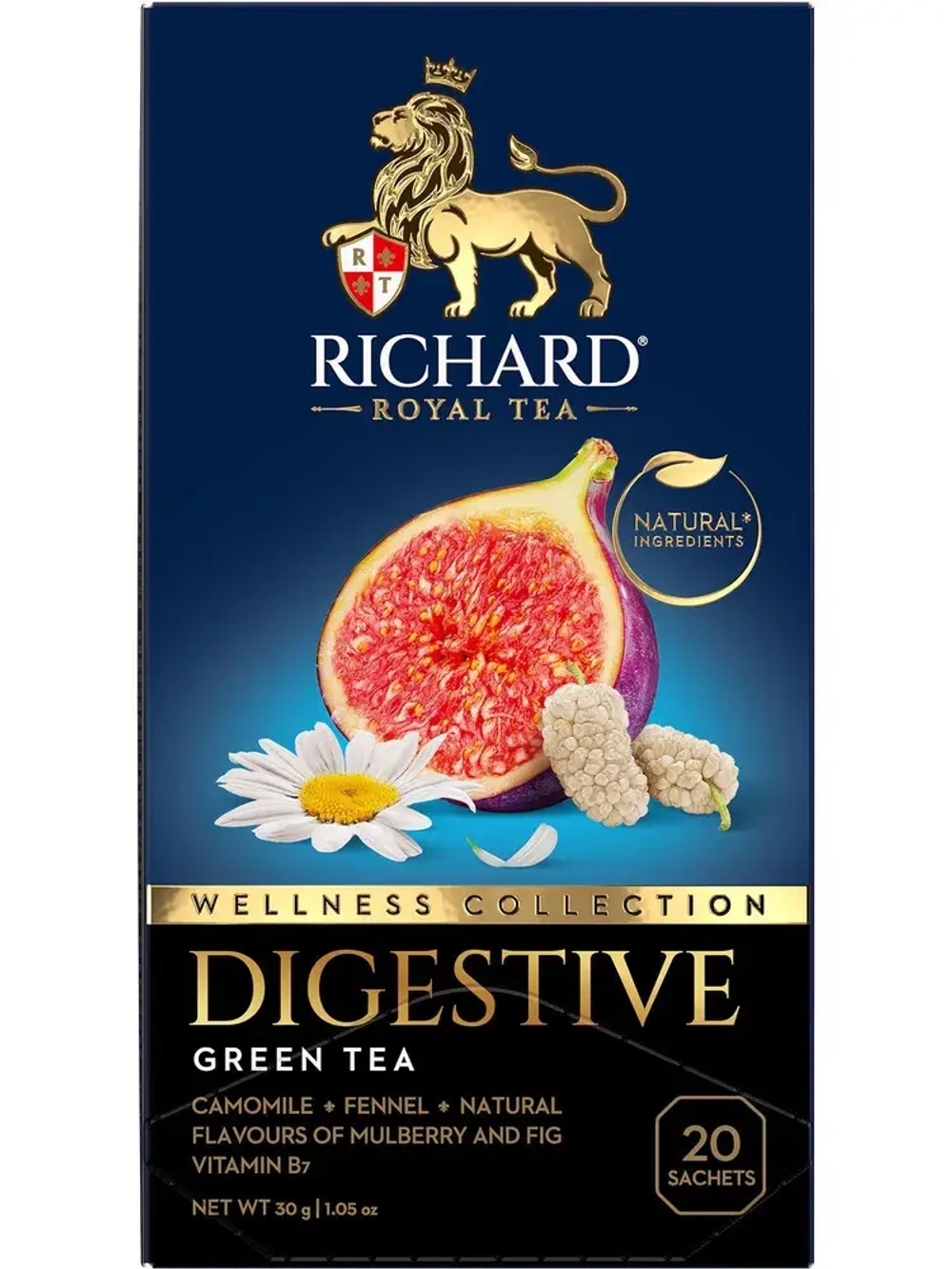 Чай в пакетиках RICHARD DIGESTIVE, 20 шт