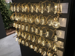 Гирлянда ретро на бечевке с 10  лампочками юла 50 LED Luca Lighting