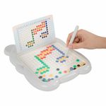 Мозаика магнитная развивающая для детей "Медвежонок", стилус, 101 магнит, 10 карточек, BAMBOX, 665891