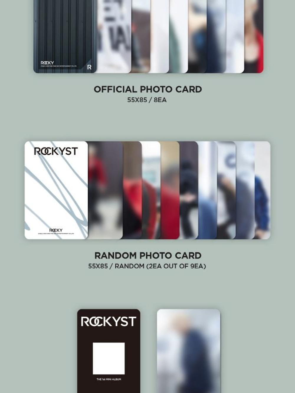 Альбом ROCKY - ROCKYST 1st Mini Album PLATFORM Version