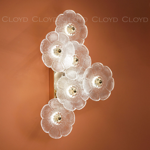 Бра Cloyd SHAMBALA-C W6 / выс. 48 см - золото (арт.20424)