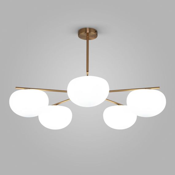 Подвесная люстра Eurosvet Like 30190/5 латунь