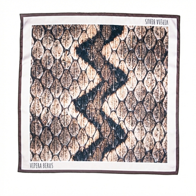 Шейный платок «Vipera berus», 70×70 см