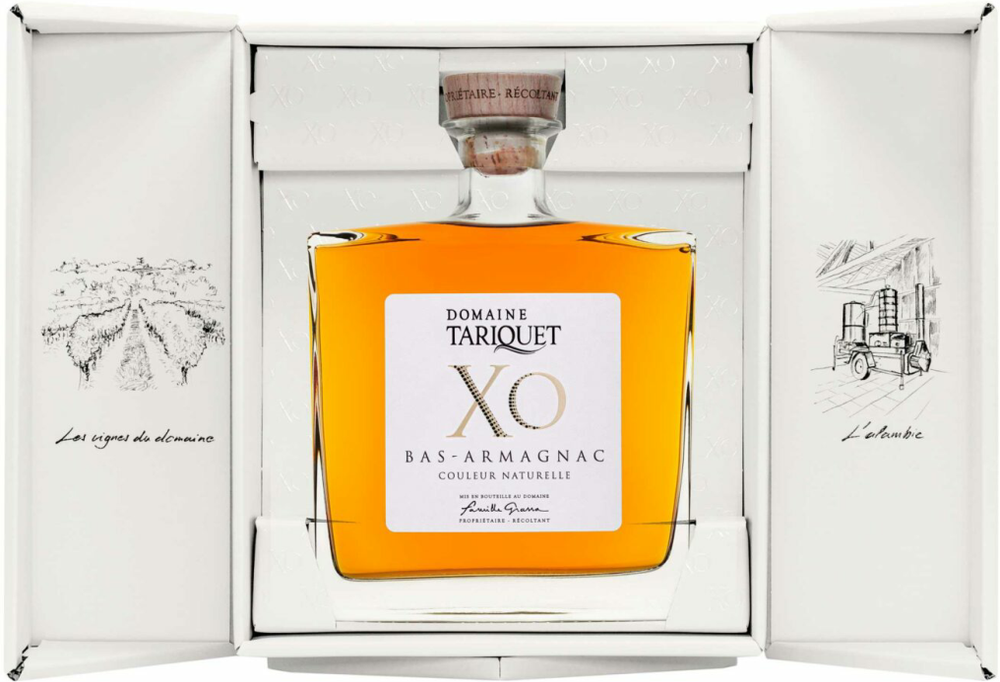 Арманьяк Domaine Tariquet, X.O. in Carafe Chance, 0,7 л