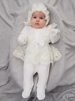 слип для новорожденных нарядный