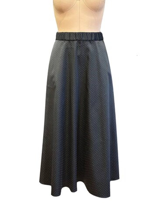 Юбка годе с баской