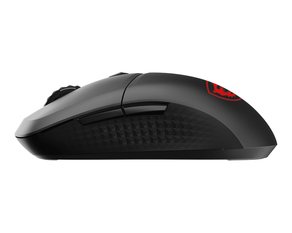 Мышь MSI VERSA 300 WIRELESS / RGB / 2.4 GHz W / Bluetooth 5.3 / USB 2.0 / 6 кн. / 60 гр. / Черный