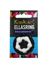 Цветное эрекционное кольцо с шариками Ellasring